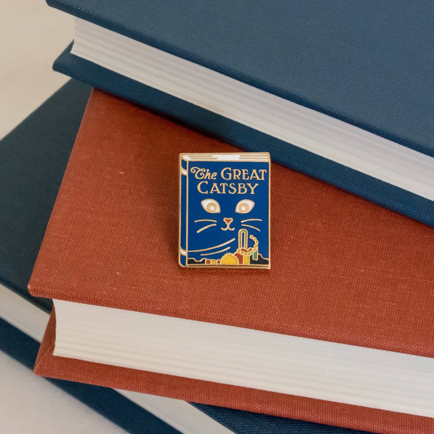 The Great Catsby Enamel Pin