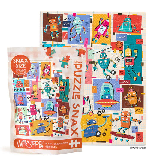 Robots 48 Piece Puzzle Snax