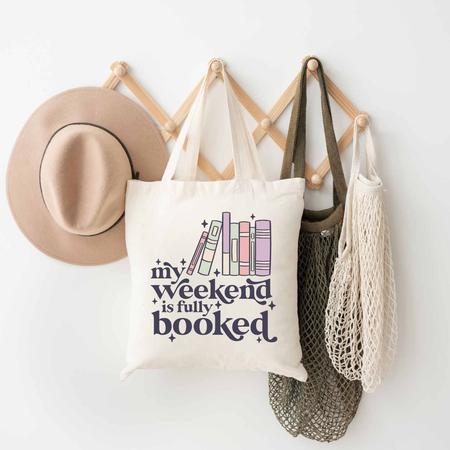 Fully Booked Tote Bag