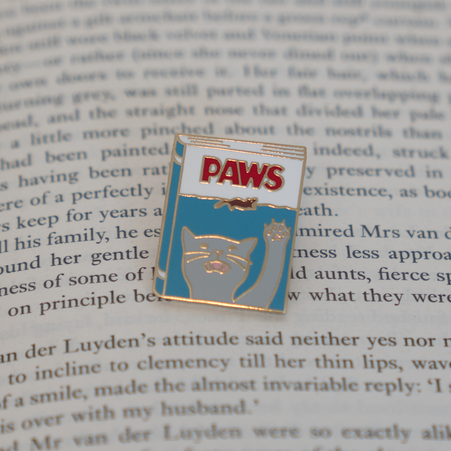 Paws Enamel Pin