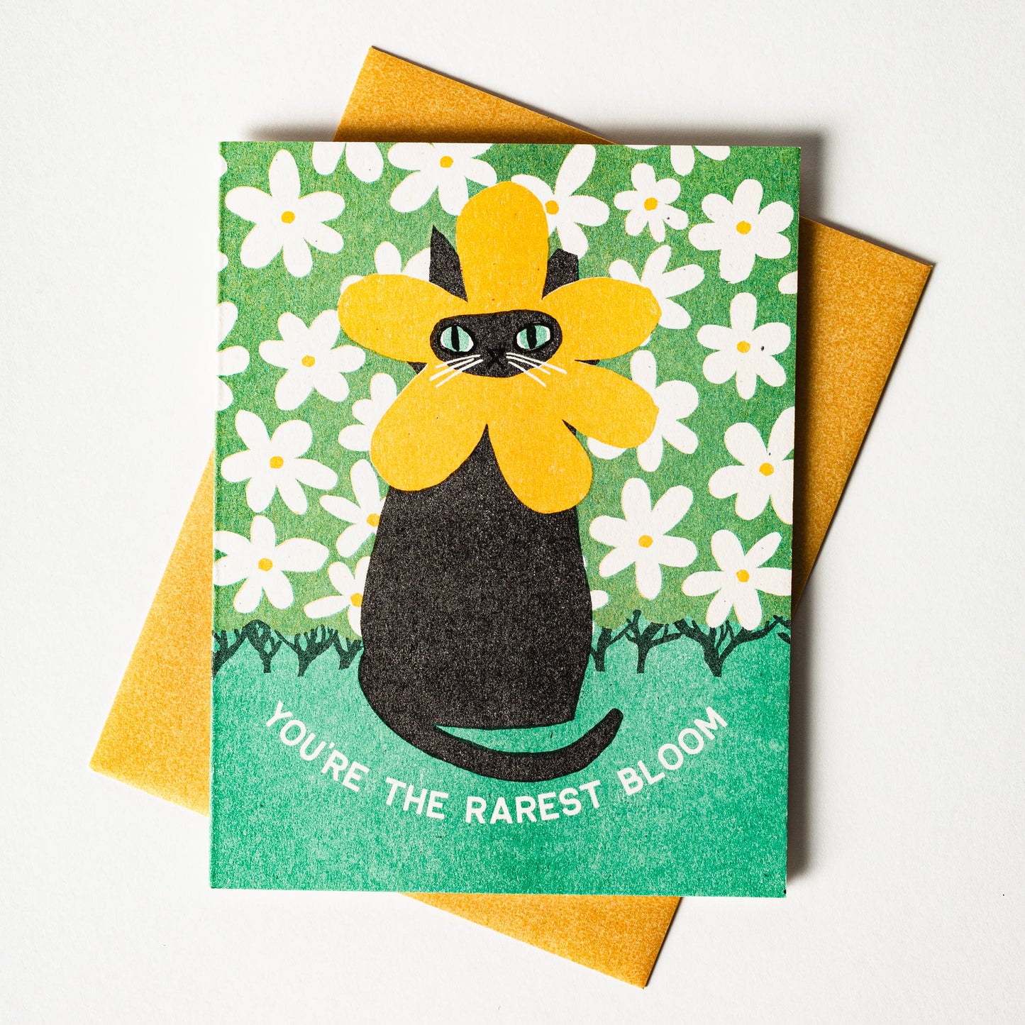 Rarest Bloom - Risograph Card