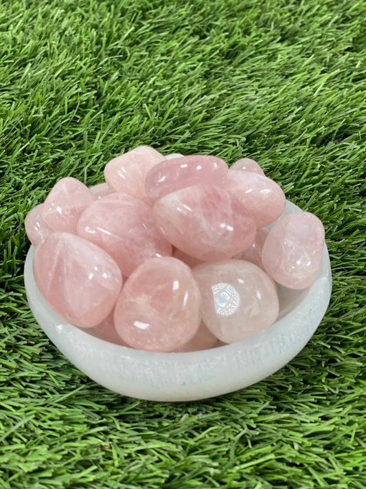 Tumbled Crystal - Rose Quartz