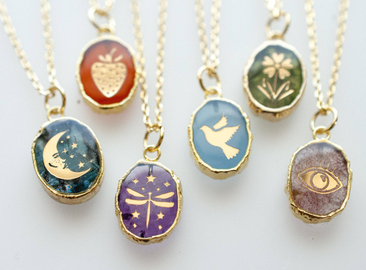 Symbol Stone Necklace