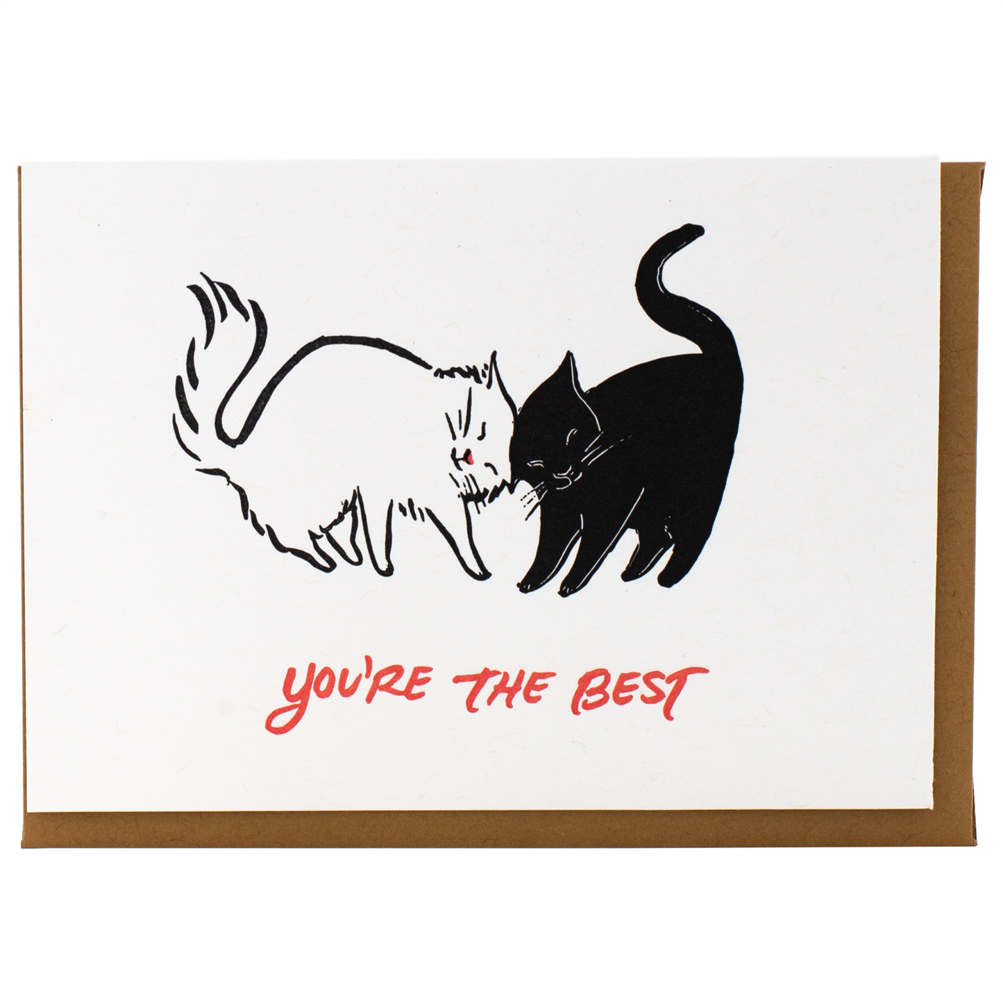 Nuzzling Cats Friendship Card