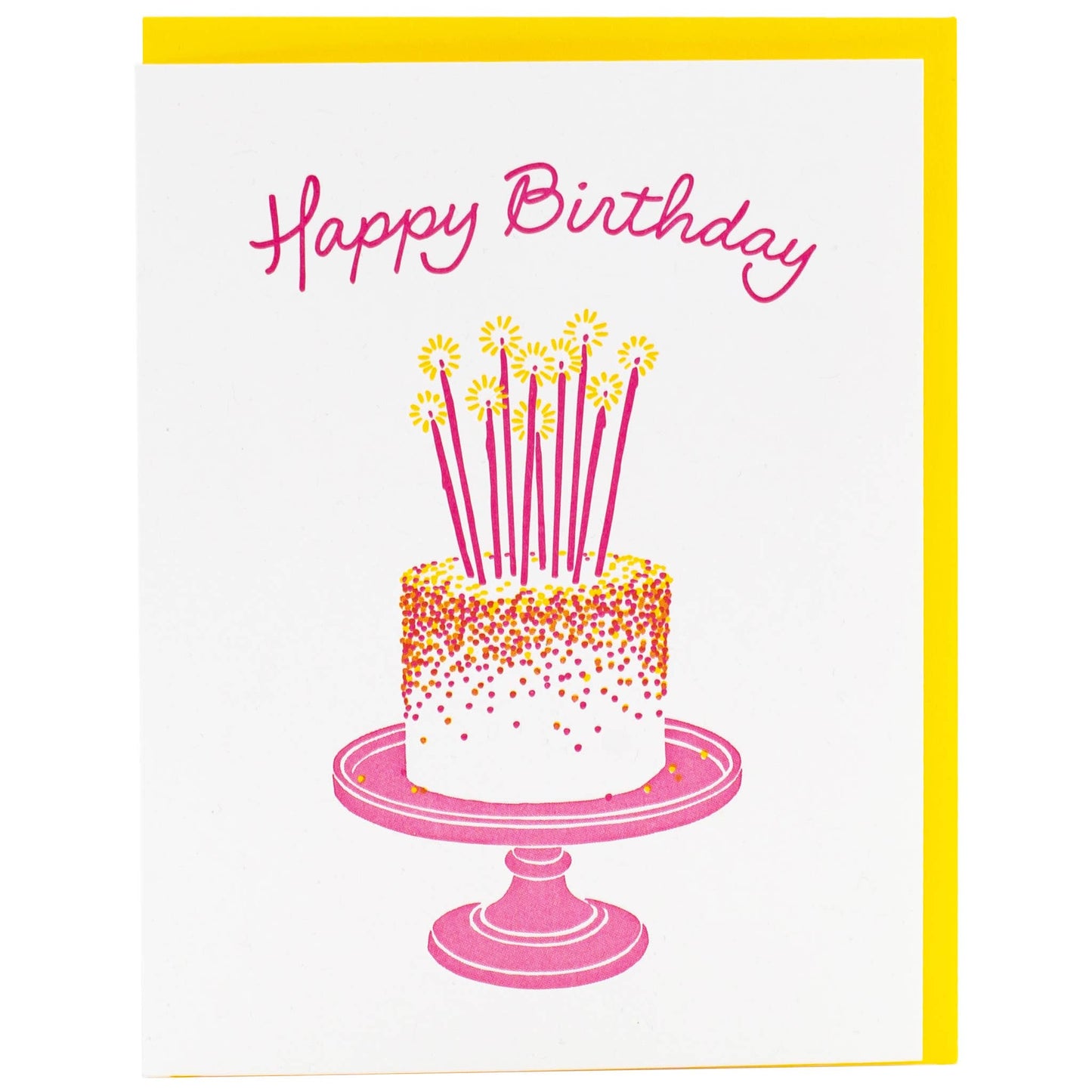 Fancy Cake Birthday Card