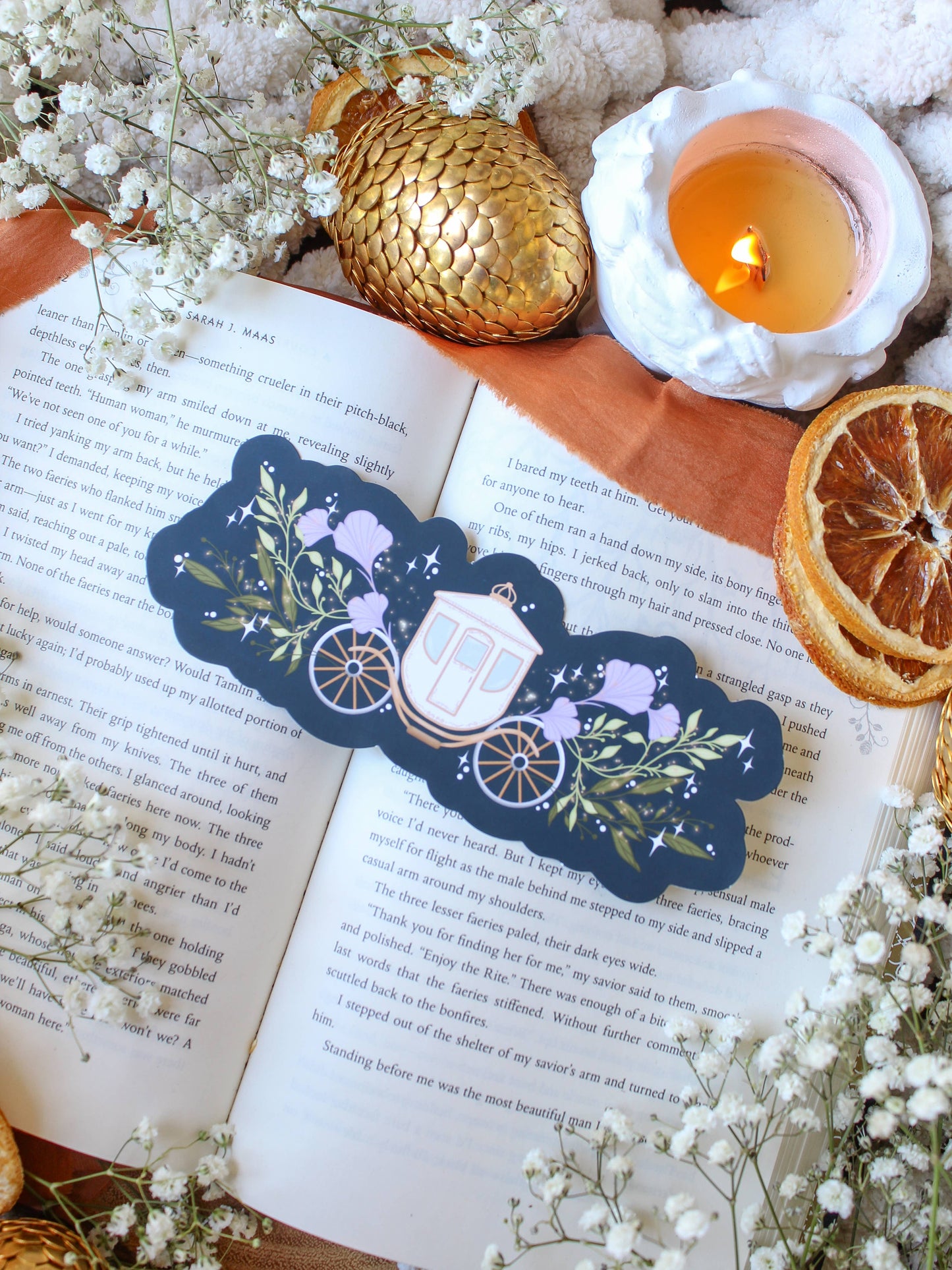 Carriage Ride Regency Era Romance Bookmark