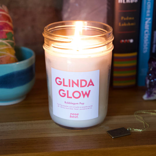 Bubblegum Pop - Glinda Soy Candle - Wicked Movie