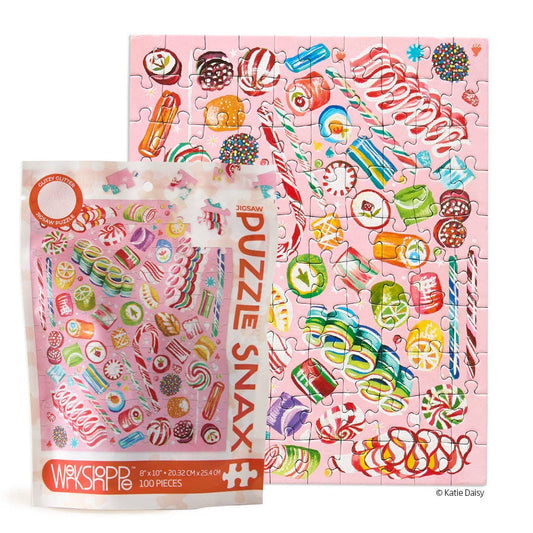 Holiday Sweets 100 Puzzle Snax | Kids Christmas Gift