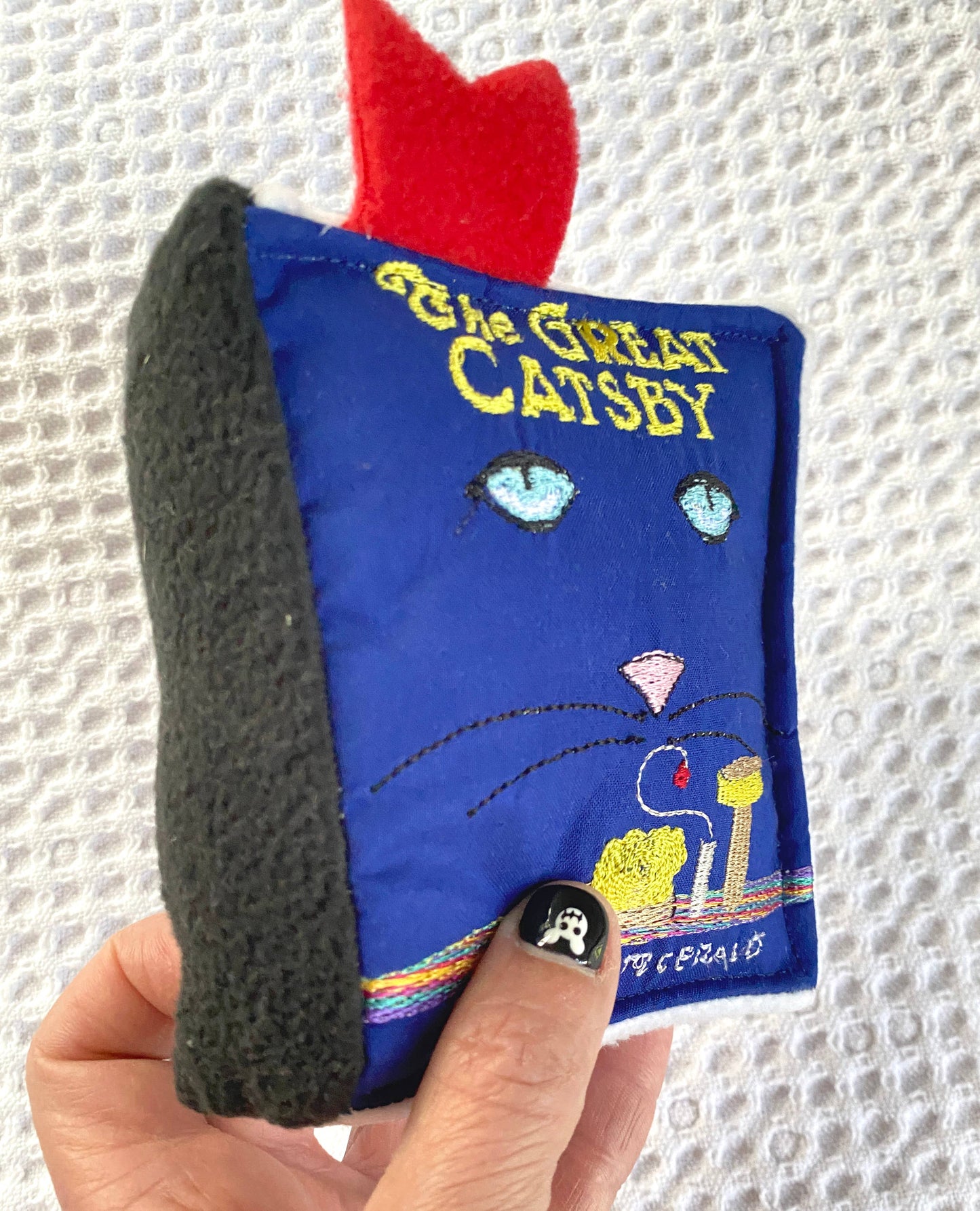 Handmade Catnip Book Cat/Pet Toy