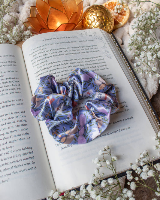 Bookish Satin Scrunchie | Throne of Glass