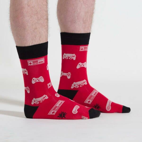 Men's Crew Sock: Multi Player