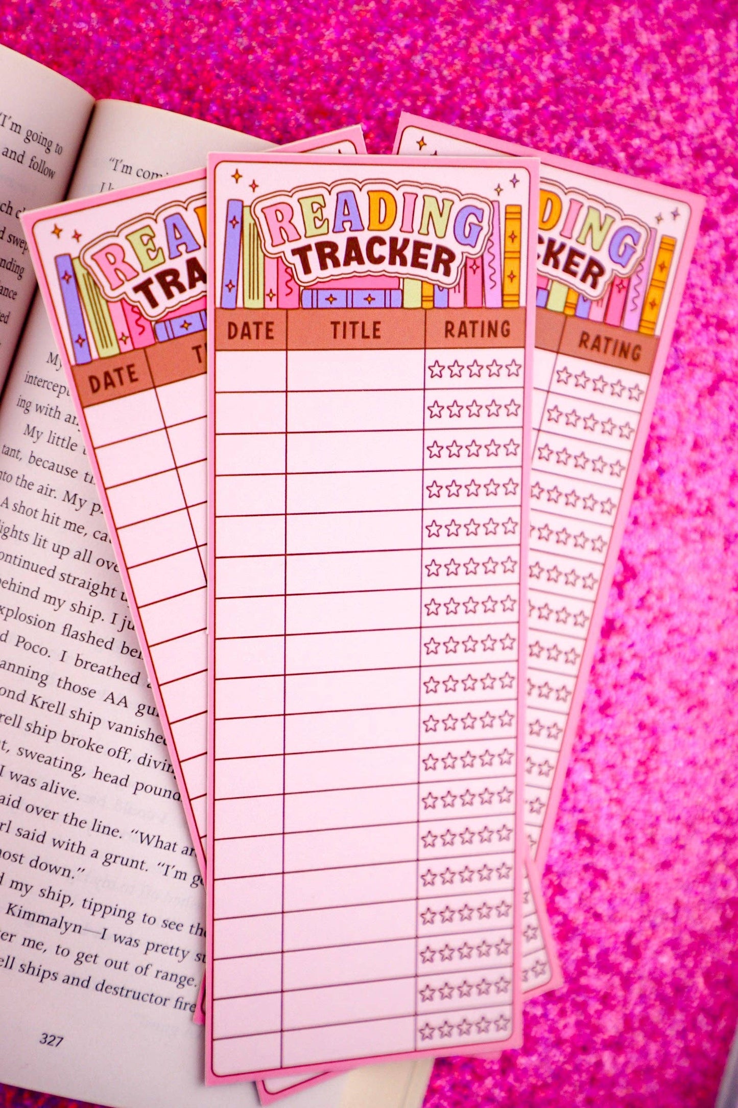 Reading Tracker Bookmark