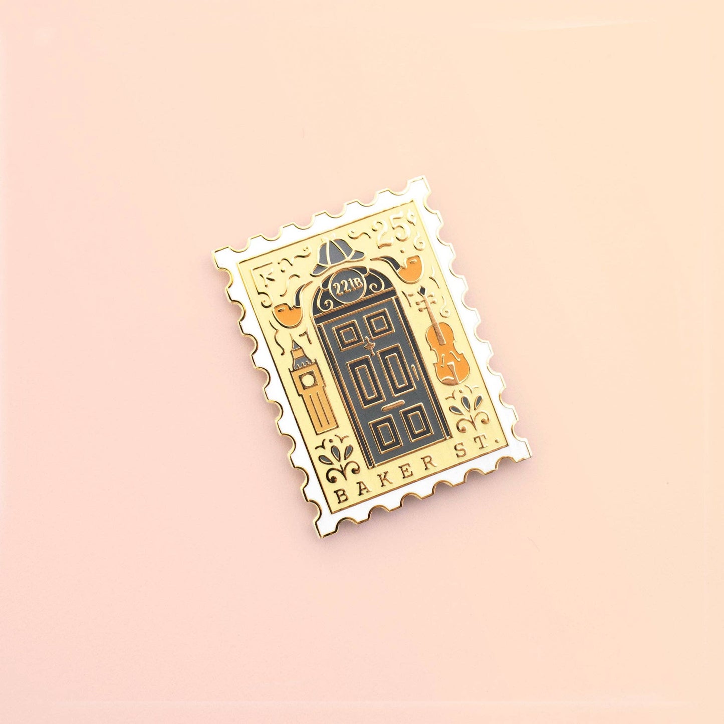 Baker Street Enamel Pin