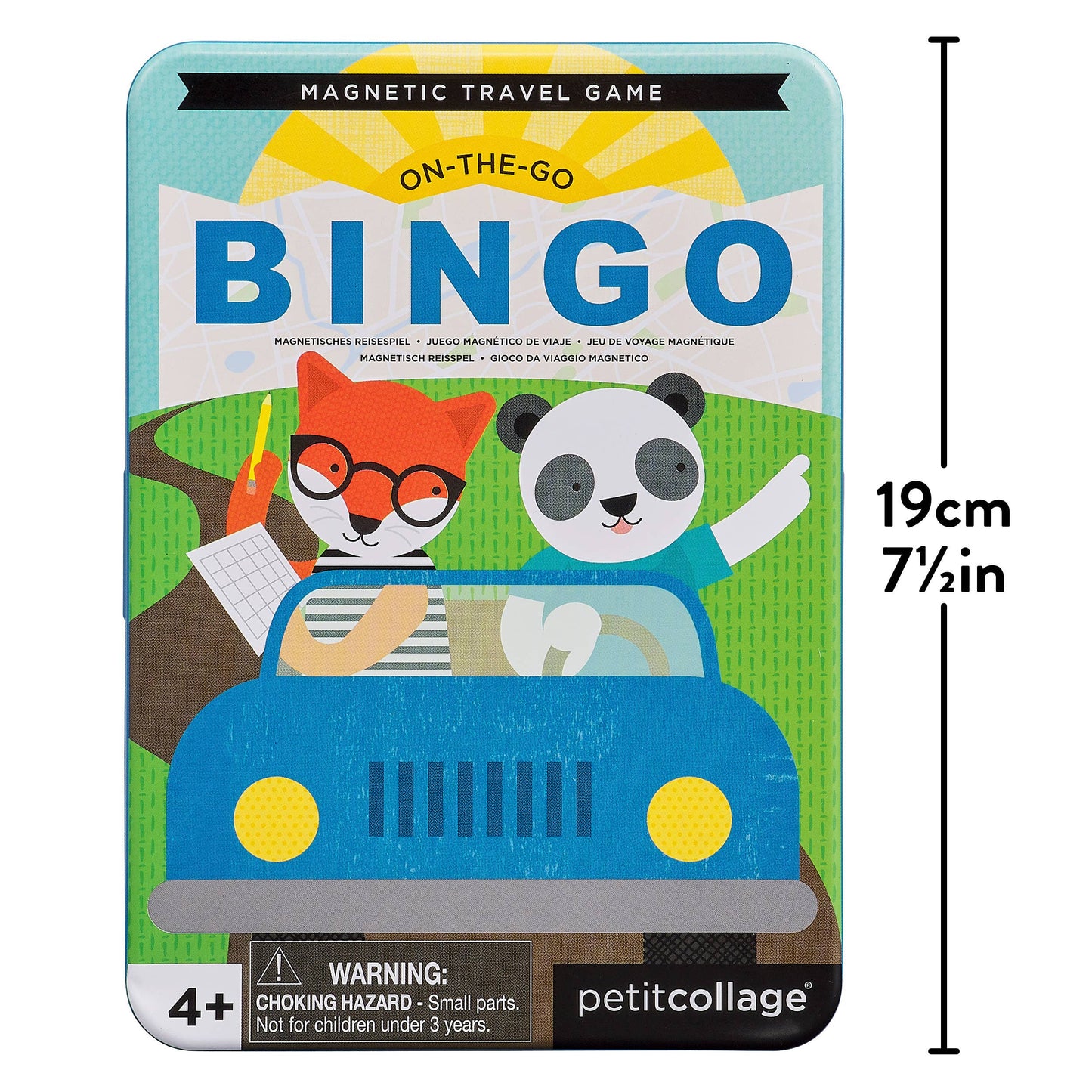 On-The-Go Bingo Magnetic Travel Game