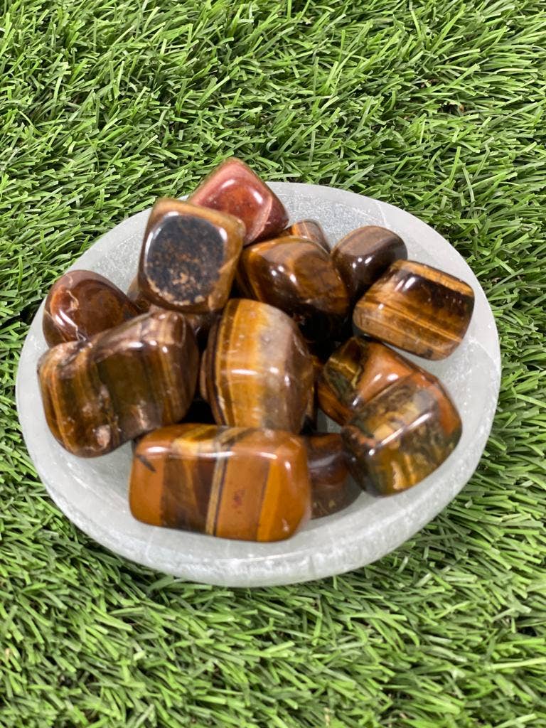 Tumbled Crystal - Tiger's Eye