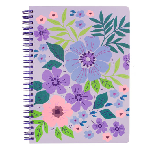 Mini Notebook, Lilac Floral