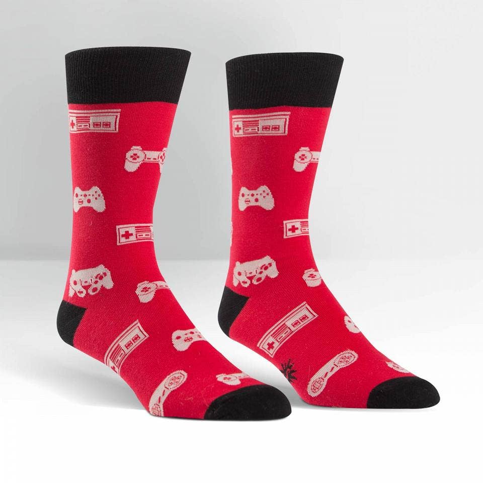 Men's Crew Sock: Multi Player