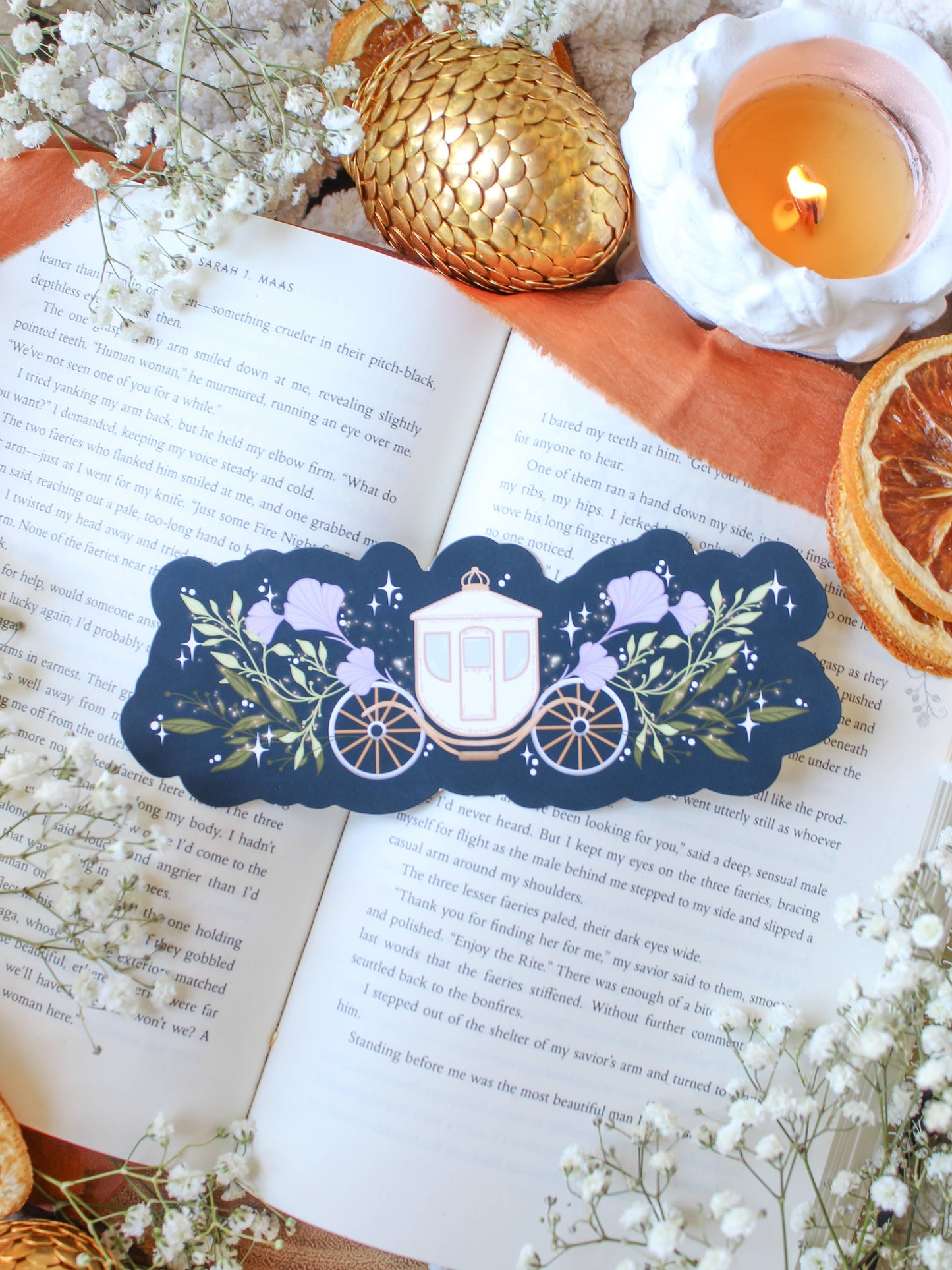 Carriage Ride Regency Era Romance Bookmark