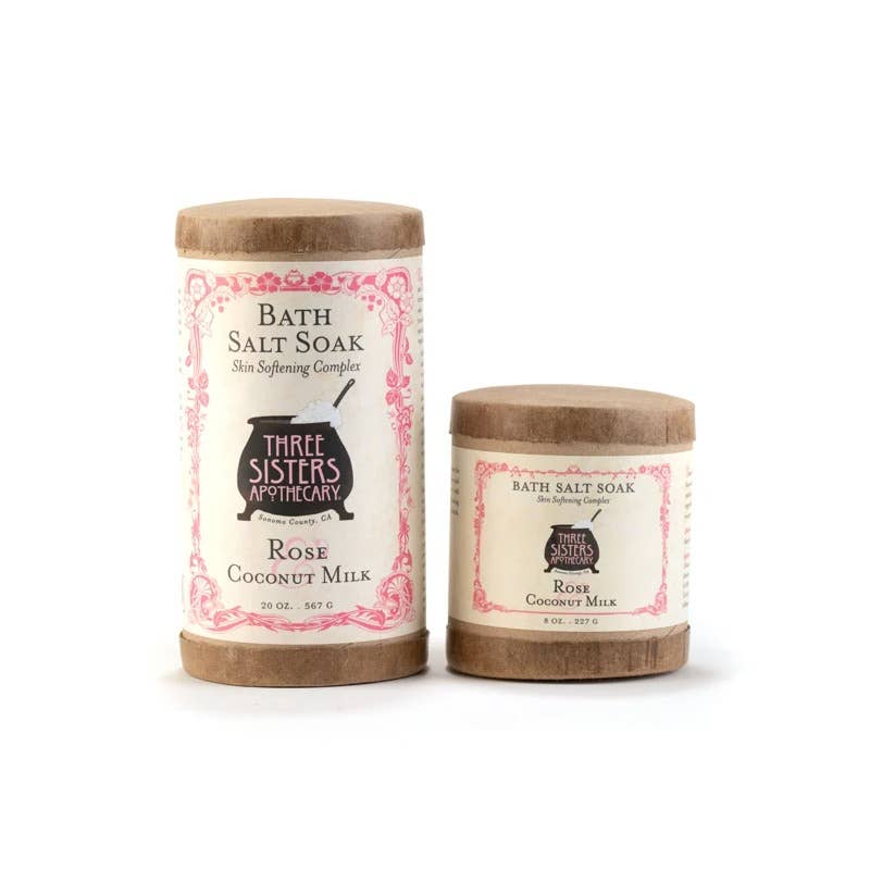 Bath Salt Soak Rose & Coconut Milk