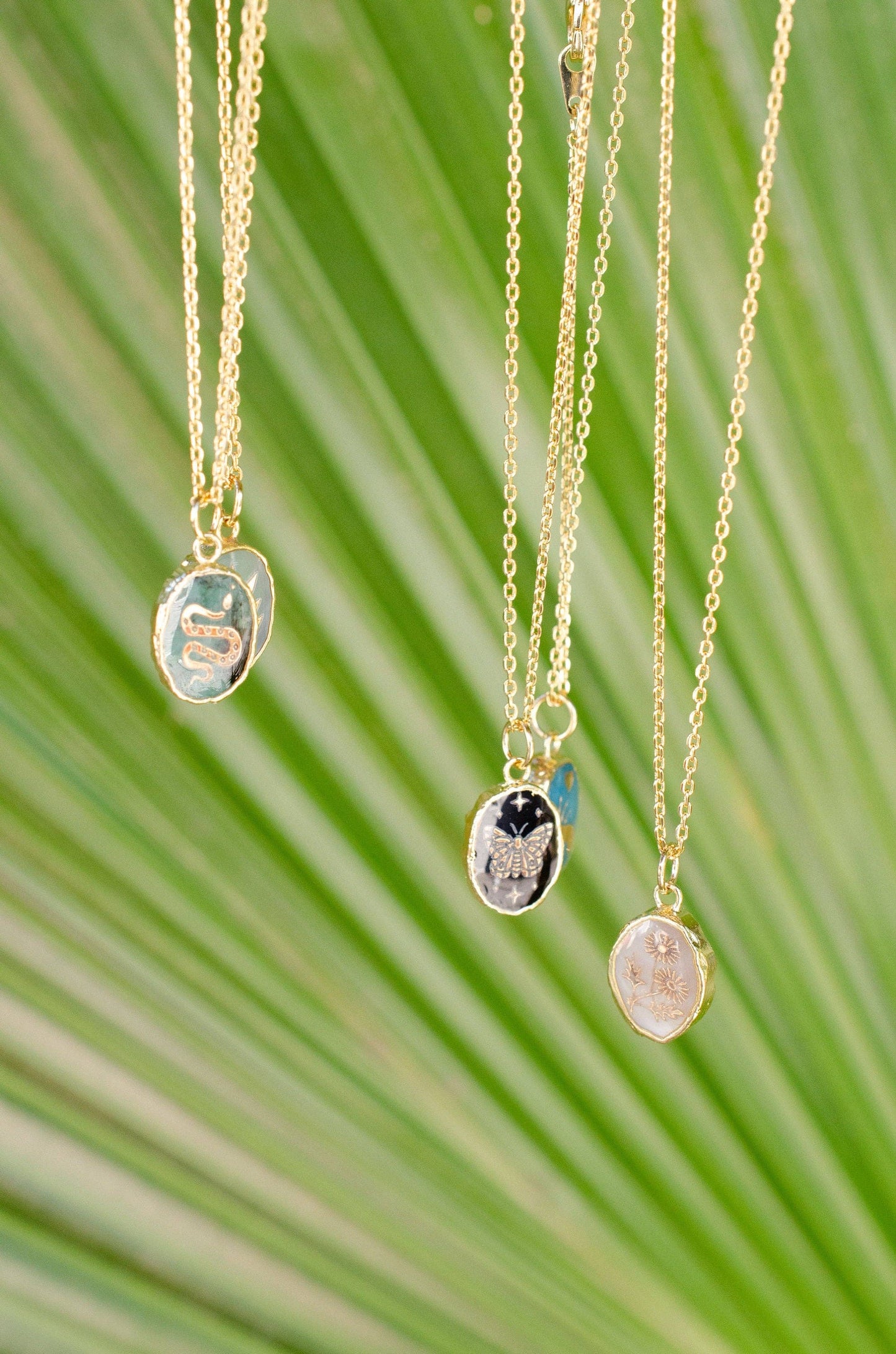 Gemstone Symbol Necklaces