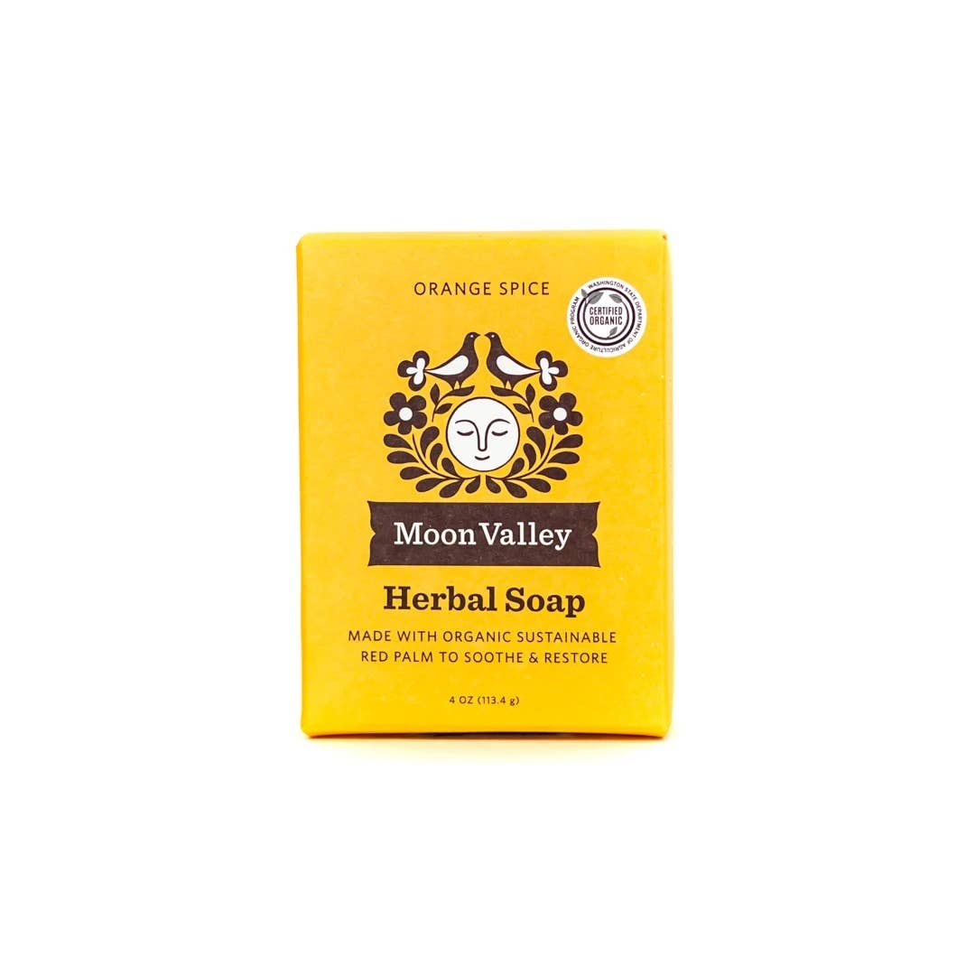 Orange Spice Herbal Soap