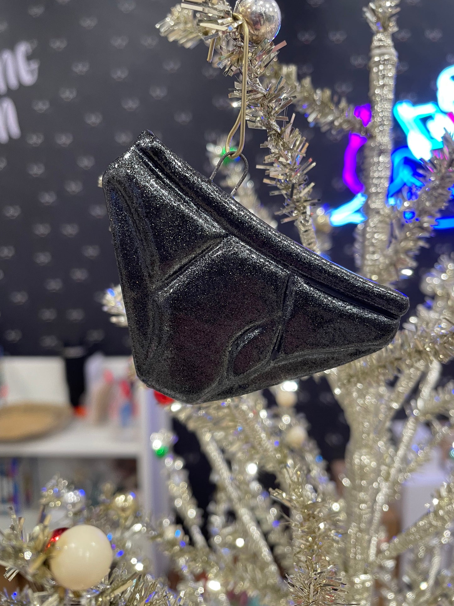 Handmade "50 Shades" Ceramic Ornament