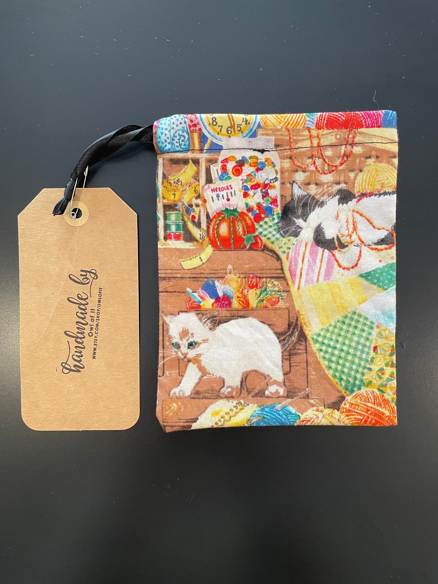 Handmade Fabric Gift Bag - Various Sizes