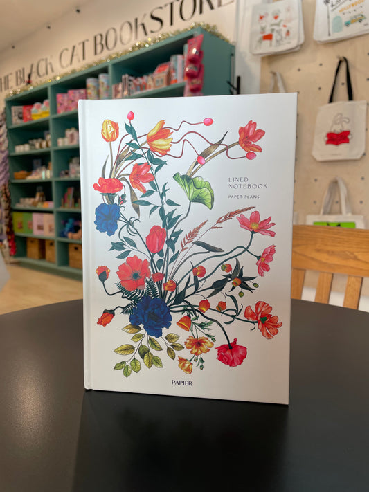 Papier Botanical Lined Notebook