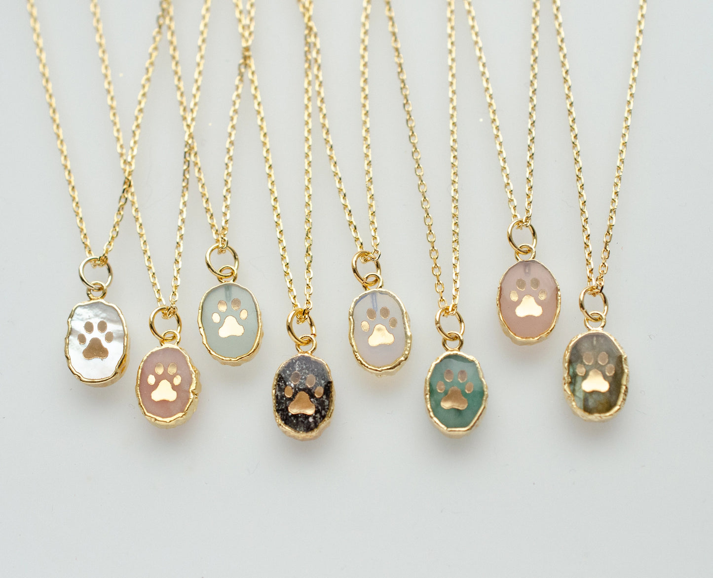 Gemstone Symbol Necklaces