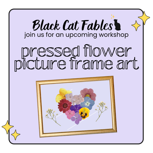 Workshop - 05/10/2025 - Pressed Flower Picture Frame Art