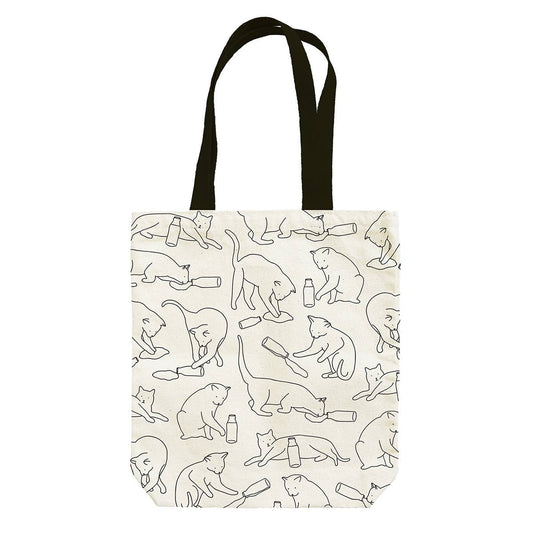 Cat Lap Tote Bag