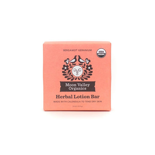 Bergamot Geranium Herbal Lotion Bar