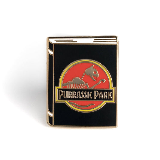 Purrassic Park Enamel Pin