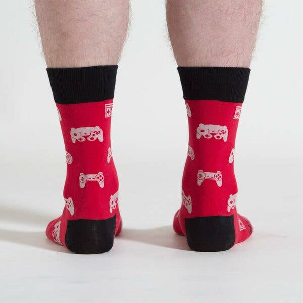 Men's Crew Sock: Multi Player