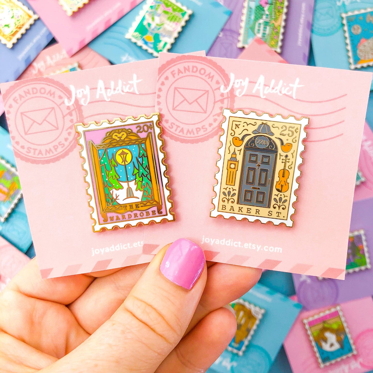 Baker Street Enamel Pin