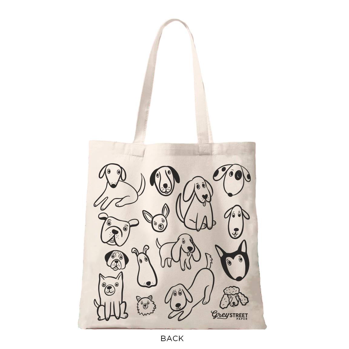 Dog Person Organic Cotton Canvas Tote Bag