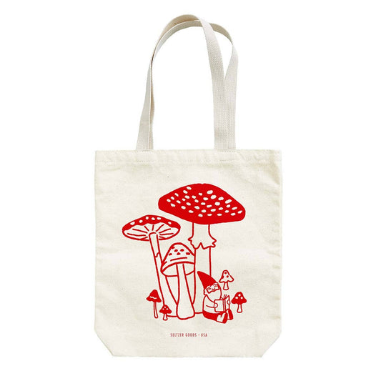 Gnome Mushroom Tote