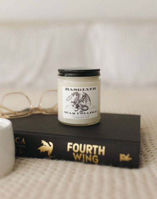 Basgiath War College | Fourth Wing Bookish Soy Candle