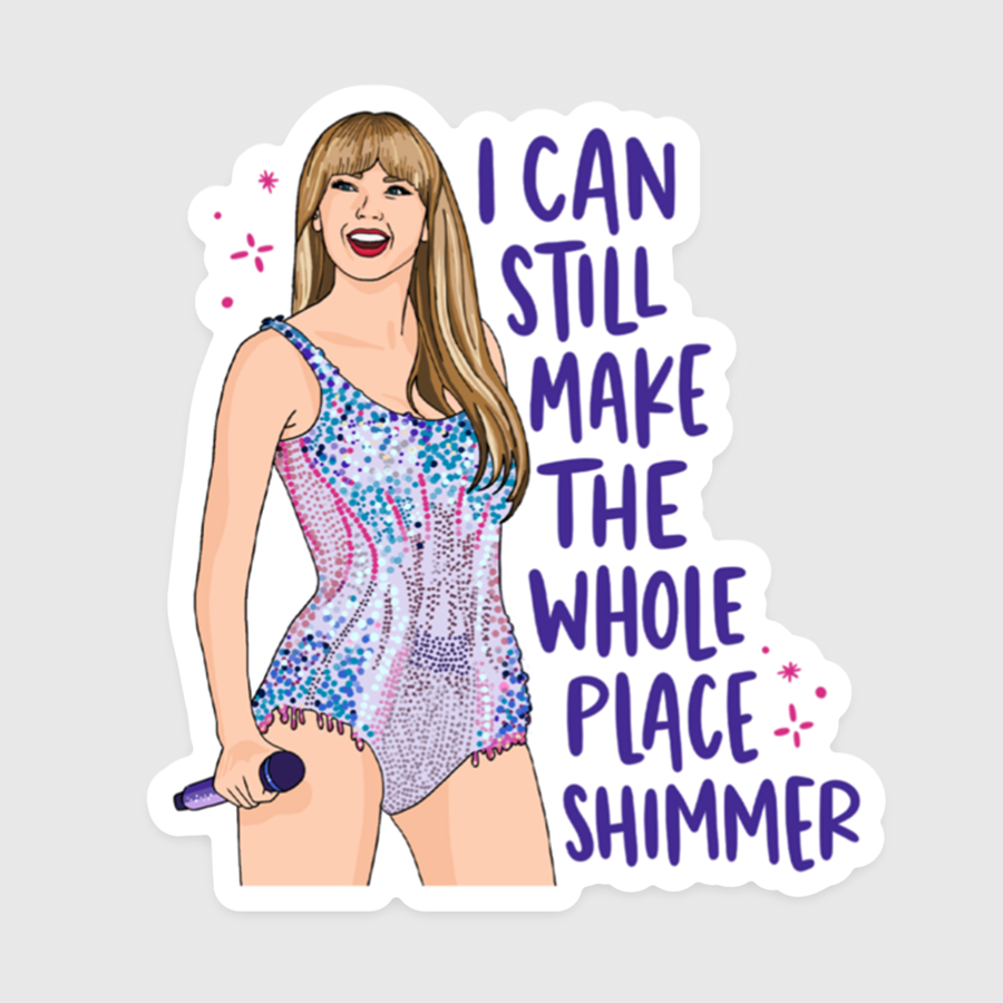 Tay Shimmer Sticker