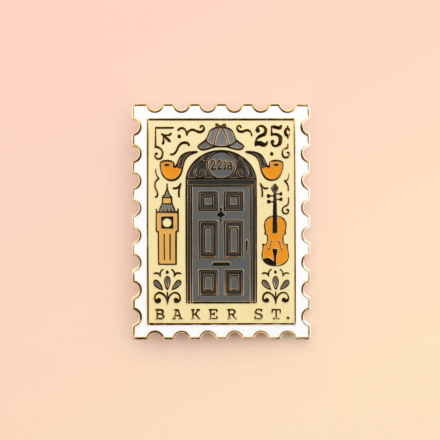 Baker Street Enamel Pin