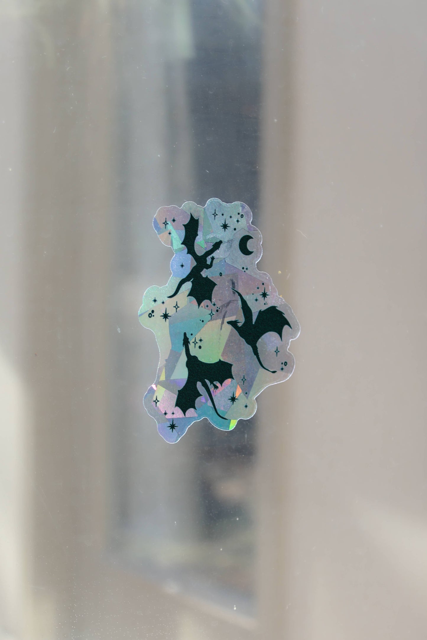 Celestial Dragons Sun Catcher Window Sticker