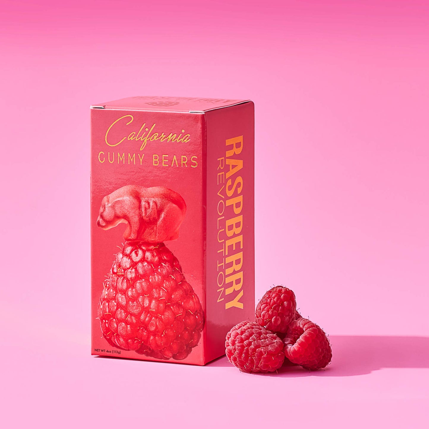 RASPBERRY REVOLUTION - Gummy Bears - Real Fruit