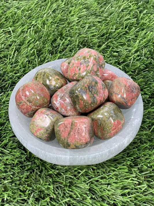 Tumbled Crystal - Unakite