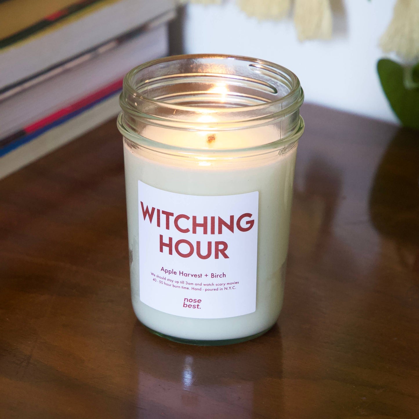 Apple Harvest & White Birch  - Witching Hour 8oz Soy Candle 