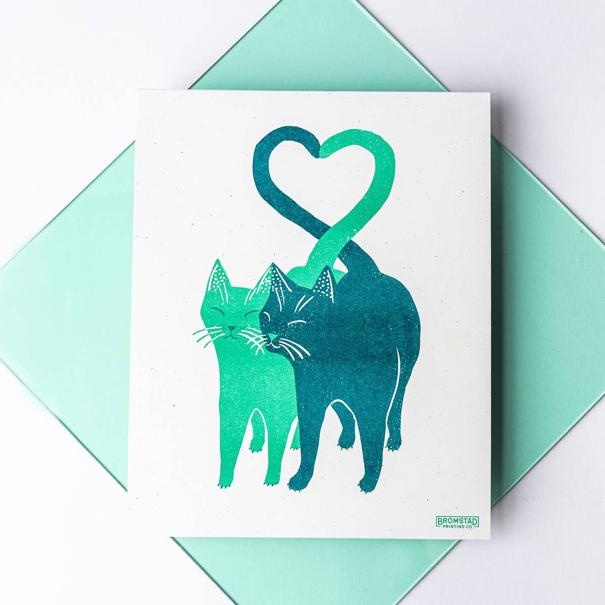 Love Cats - Risograph Print