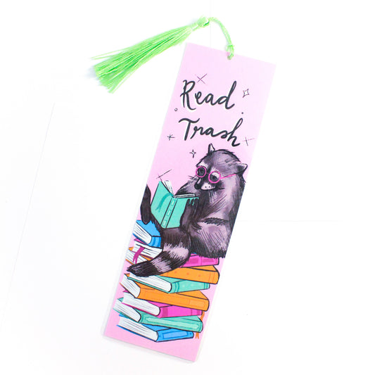 Read Trash Raccoon Bookmark