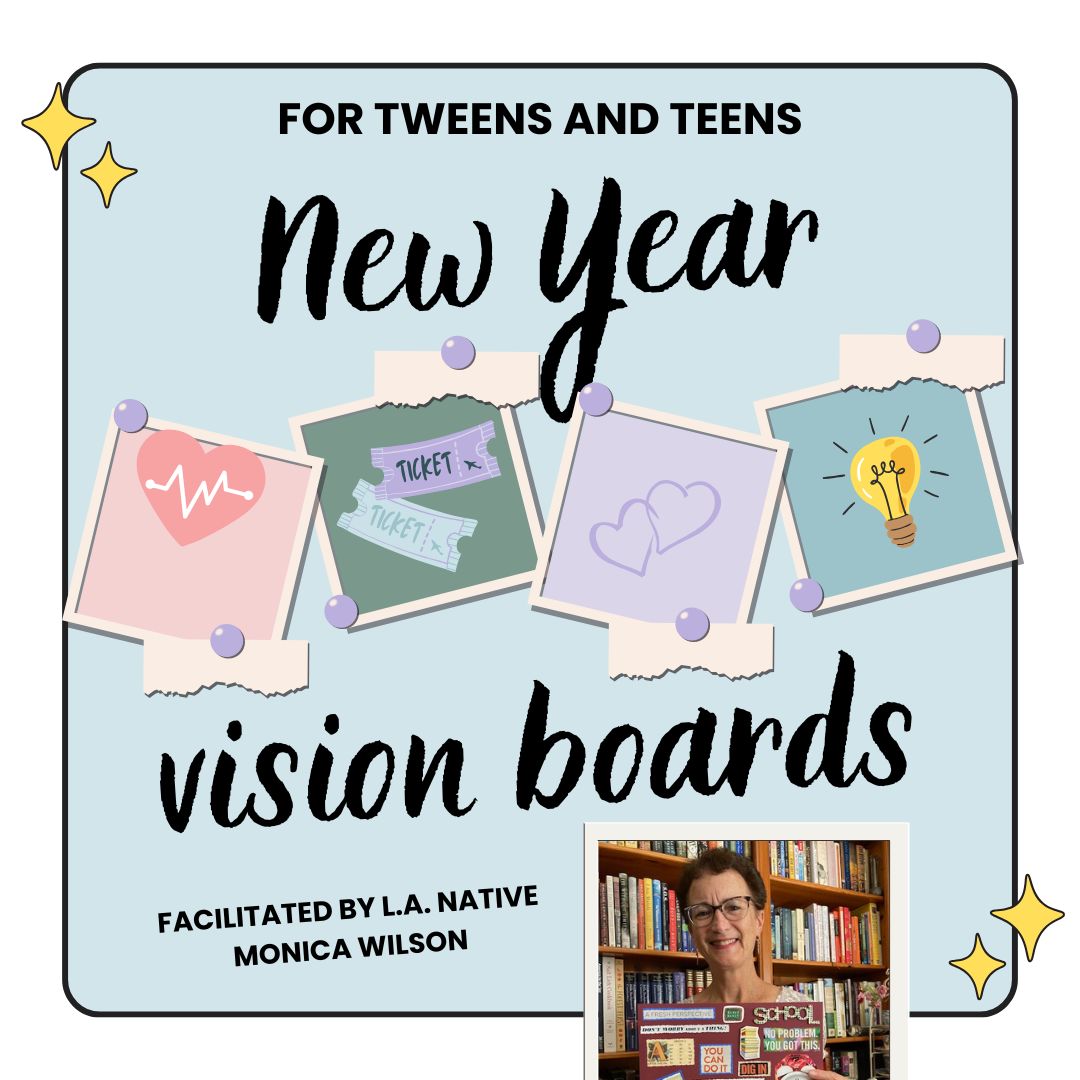 Workshop - 01/11/2025 - New Year's Vision Board (Ages 12+)