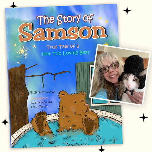 02/01/2025 - Story Time & Book Signing - The Story of Samson: True Tale of a Hot Tub Loving Bear with Leanne Howard