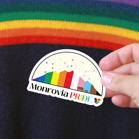 "Monrovia PRIDE" Die Cut Sticker